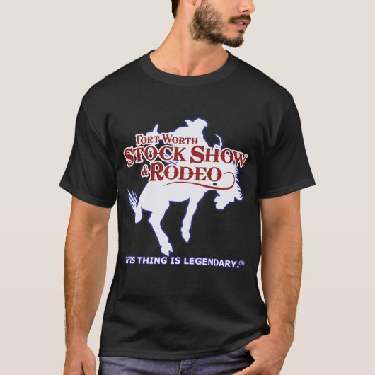 Forth Worth Stock Show & Rodeo Show Tシャツ (正面)