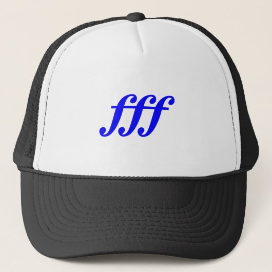 fortisimo可能 キャップ (正面)