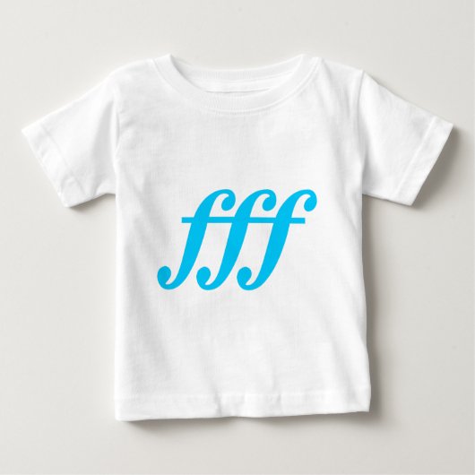 fortisimo可能 ベビーTシャツ (正面)