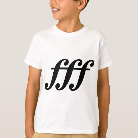 fortisimo可能 tシャツ (正面)