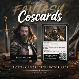 Fortitude コスプレキャラクター トレーディングカード QRコード 名刺
