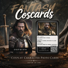 Fortitude コスプレキャラクター トレーディングカード QRコード 名刺