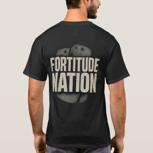 Fortitude Nation Tシャツ (裏面)