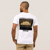 FORTKNOX米国の金塊 Tシャツ (裏面フル)