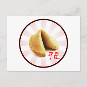 Fortune Cookieの「Luck」ポストカード ポストカード