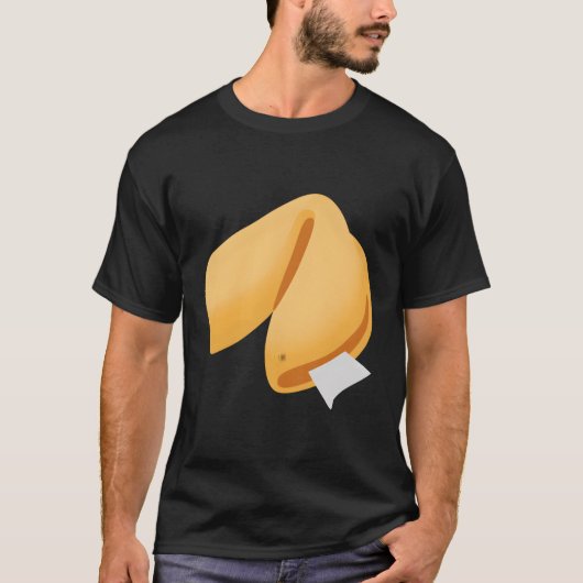 Fortune Cookie絵文字 Tシャツ (正面)