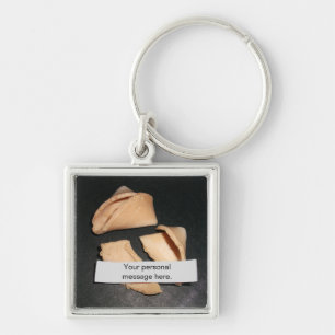 Fortune Cookie with パーソナライズされた Fortune、Keychain キーホルダー