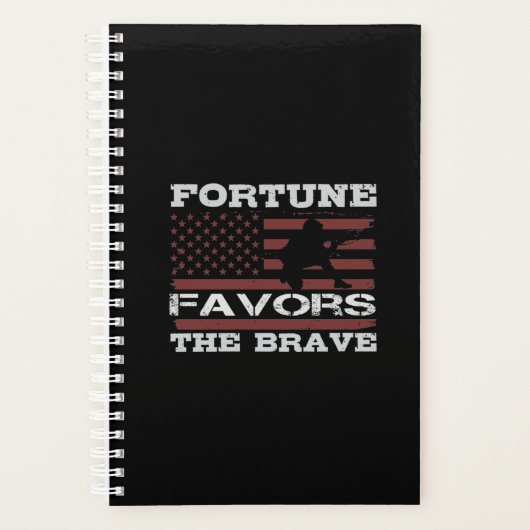 Fortune Favors The Brave プランナー手帳 (正面)