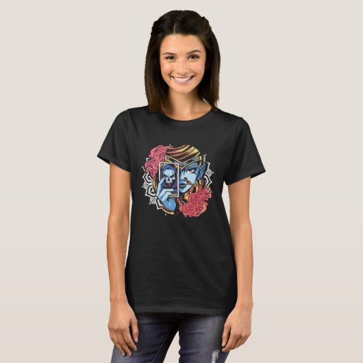 Fortune Teller Crystal Ball Clairvoyance Tarot Car Tシャツ (正面フル)