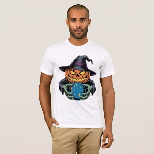 Fortune Teller Jack Halloween Tシャツ (正面フル)