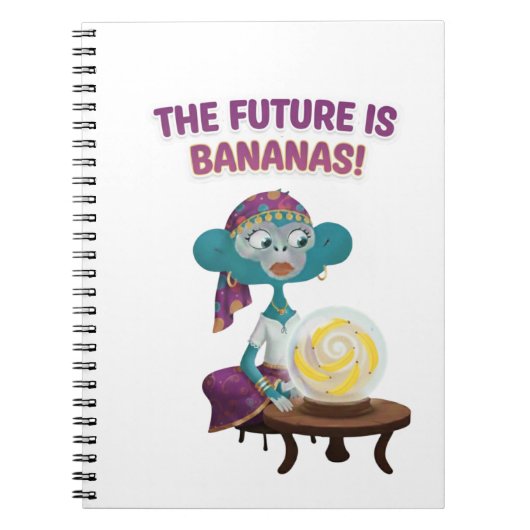 Fortune teller monkey ノートブック (正面)