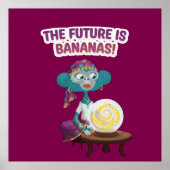 Fortune teller monkey ポスター (正面)