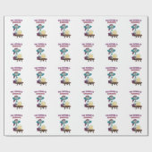 fortune teller monkey ラッピングペーパー (フラット)