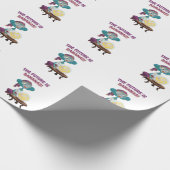 fortune teller monkey ラッピングペーパー (角)