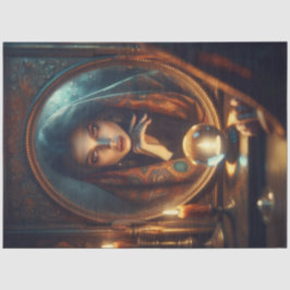 Fortune Teller Reflection – 神秘的なデコパージュ 薄葉紙