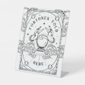 Fortunes Told Here  台座サイン (正面)