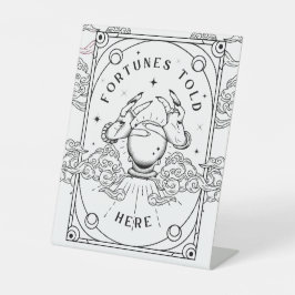 Fortunes Told Here 台座サイン