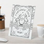 Fortunes Told Here  台座サイン (インサイチュ)