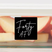 Forty AF I - Birthday Gift ラベル (貼付)