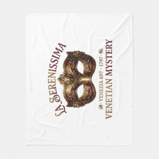 Forty & Fabulous: La Serenissima Invitation フリースブランケット