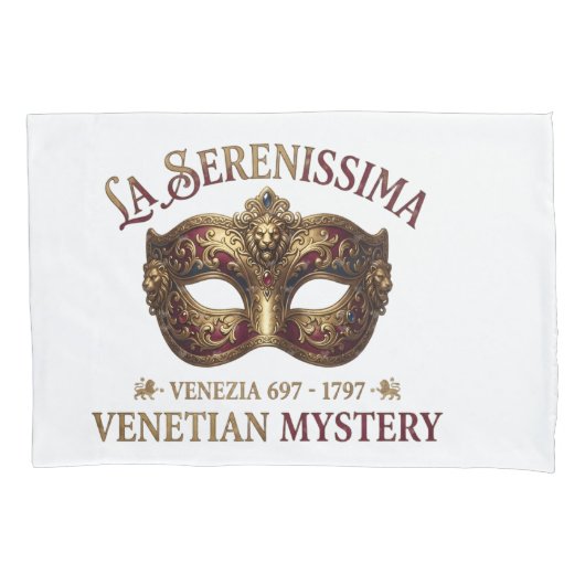 Forty & Fabulous: La Serenissima Invitation 枕カバー (正面)