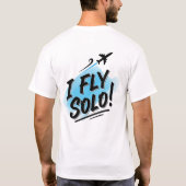 Forved_Traveler - I_Fly_Solo Tシャツ (裏面)