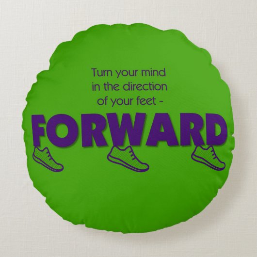 FORWARDコレクション ラウンドクッション (正面)