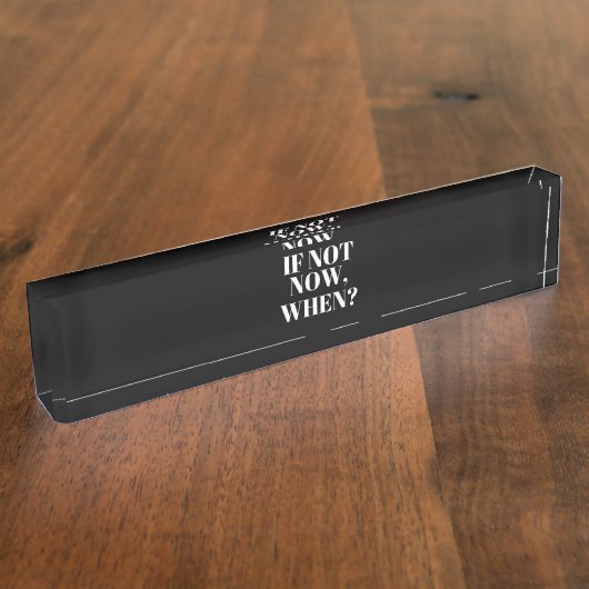 Forward考え's Nameデスクのサイン デスクネームプレート (側面)