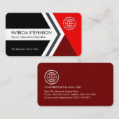 Forward Moving Arrowhead To Success 名刺 (正面/裏面)