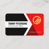 Forward Moving Arrowhead To Success CEO 名刺 (正面)