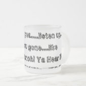 Forward Mug フロストグラスマグカップ (正面右)