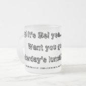 Forward Mug フロストグラスマグカップ (正面左)