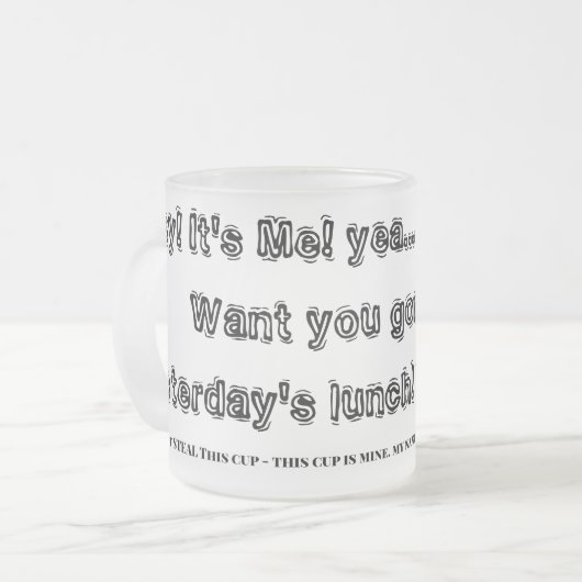 Forward Mug フロストグラスマグカップ (正面左)