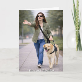 Forward Together –Guide Dog Graduation カード