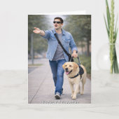 Forward Together – Guide Dog Team Graduation Card カード (正面)