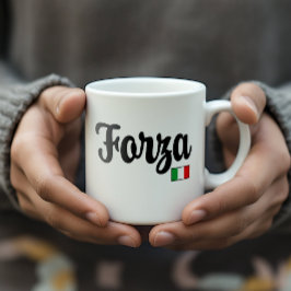 Forza Italian Flag Mug コーヒーマグカップ