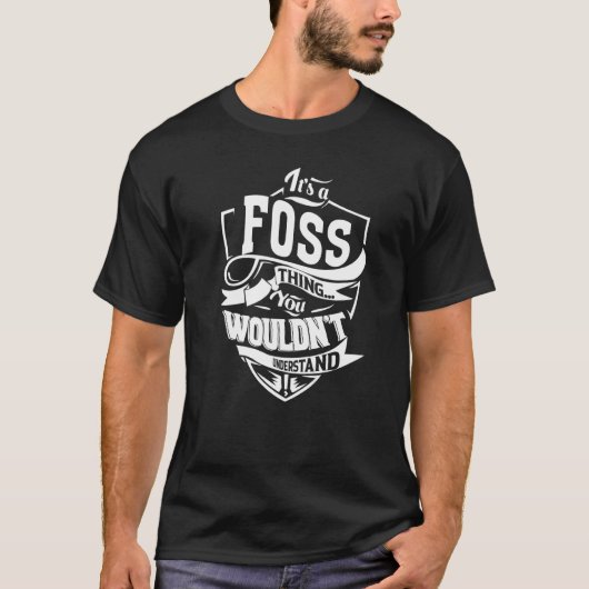FOSSなもの Tシャツ (正面)