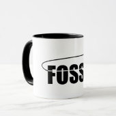FOSSFOコーヒーマグ マグカップ (正面左)