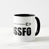 FOSSFOコーヒーマグ マグカップ (正面右)
