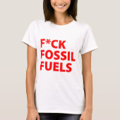 Fossil Fuels Tシャツ (正面)