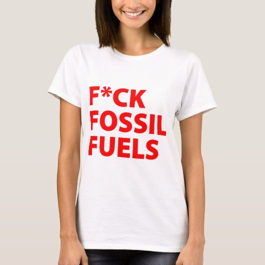 Fossil Fuels Tシャツ (正面)