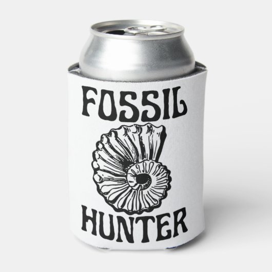 Fossil Hunter 缶クーラー (缶正面)