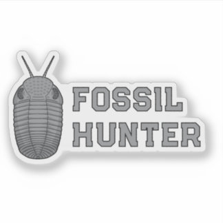 Fossil Hunter Trilobite シール