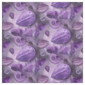 Fossil Layers - Stoneテクスチャ – （紫） ファブリック (見本)