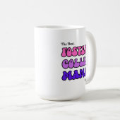 Foster collie mama mug コーヒーマグカップ (正面右)