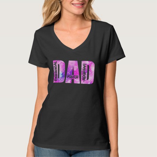 Foster dad Foster Care Adoption Gotcha Day 2023 Tシャツ (正面)