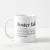 Foster Fail Got My Last Name Funny Coffee Mug コーヒーマグカップ (左)