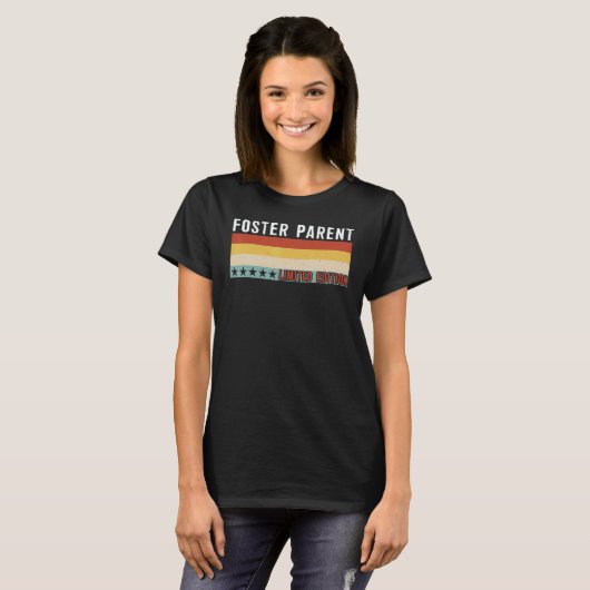 Foster Parent Job Title Profession Worker Apprecia Tシャツ (正面フル)
