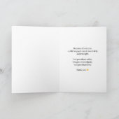 Foster Parent Thank You Card • サンキューカード (内部)