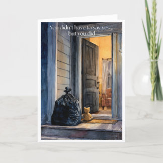 Foster Parent Thank You Card •  サンキューカード